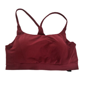 Women's Sweaty Betty burgundy Sports Bra XL (14)